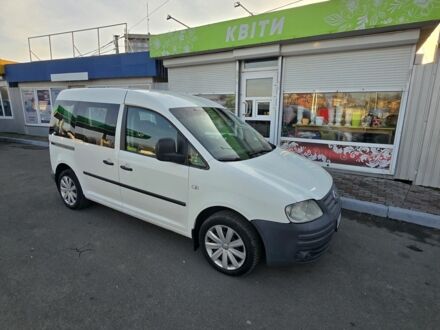 Белый Фольксваген Кадди, объемом двигателя 2 л и пробегом 381 тыс. км за 5700 $, фото 1 на Automoto.ua