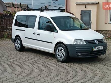 Фольксваген Кадди 2008 в Сарнах на Automoto.ua Белый Фольксваген Кадди, объемом двигателя 2 л и пробегом 380 тыс. км за 7500 $, фото 1 на Automoto.ua