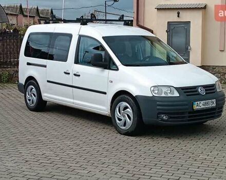 Фольксваген Кадди 2008 в Сарнах на Automoto.ua Белый Фольксваген Кадди, объемом двигателя 2 л и пробегом 380 тыс. км за 7500 $, фото 1 на Automoto.ua