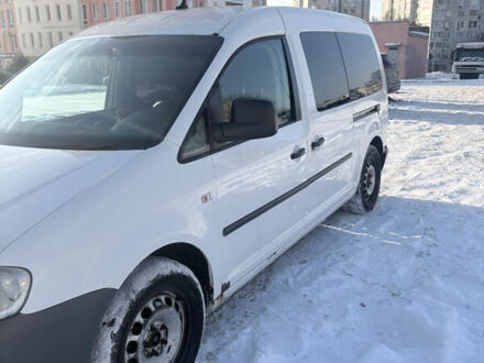 Білий Фольксваген Кадді, об'ємом двигуна 1.9 л та пробігом 351 тис. км за 7200 $, фото 1 на Automoto.ua