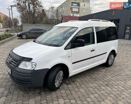 Белый Фольксваген Кадди, объемом двигателя 1.9 л и пробегом 228 тыс. км за 7000 $, фото 1 на Automoto.ua