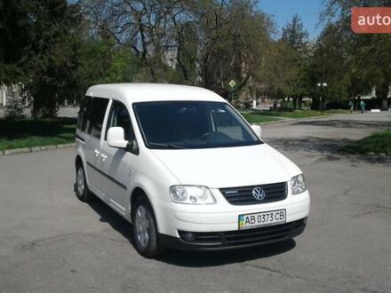 Белый Фольксваген Кадди, объемом двигателя 1.9 л и пробегом 285 тыс. км за 8700 $, фото 1 на Automoto.ua