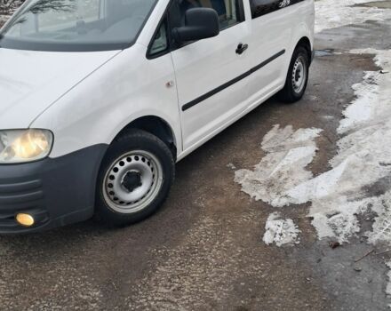 Белый Фольксваген Кадди, объемом двигателя 1.9 л и пробегом 305 тыс. км за 6600 $, фото 1 на Automoto.ua