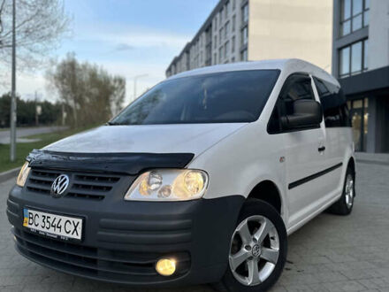 Фольксваген Кадди 2009 в Новояворовск на Automoto.ua Белый Фольксваген Кадди, объемом двигателя 1.9 л и пробегом 197 тыс. км за 7600 $, фото 1 на Automoto.ua