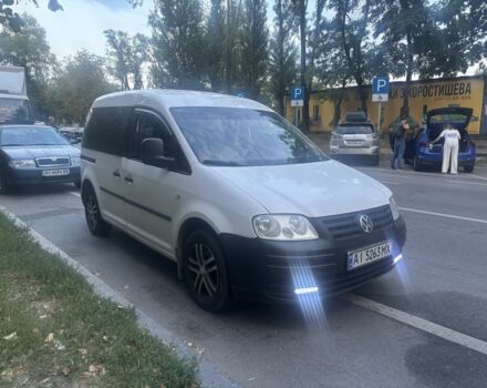 Белый Фольксваген Кадди, объемом двигателя 1.9 л и пробегом 360 тыс. км за 5616 $, фото 1 на Automoto.ua