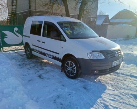 Білий Фольксваген Кадді, об'ємом двигуна 2 л та пробігом 230 тис. км за 7100 $, фото 1 на Automoto.ua