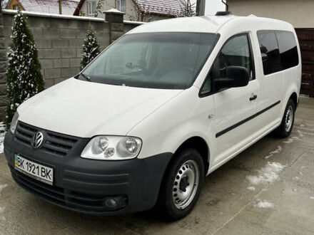 Белый Фольксваген Кадди, объемом двигателя 1.9 л и пробегом 172 тыс. км за 8200 $, фото 1 на Automoto.ua