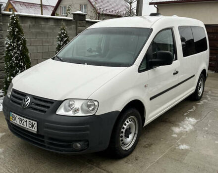 Белый Фольксваген Кадди, объемом двигателя 1.9 л и пробегом 172 тыс. км за 8200 $, фото 1 на Automoto.ua