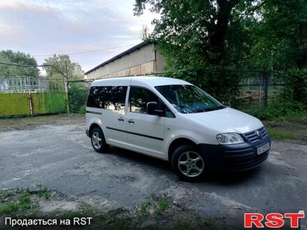 Белый Фольксваген Кадди, объемом двигателя 1.9 л и пробегом 285 тыс. км за 5999 $, фото 1 на Automoto.ua