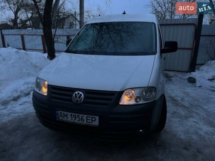 Білий Фольксваген Кадді, об'ємом двигуна 1.98 л та пробігом 280 тис. км за 7200 $, фото 1 на Automoto.ua