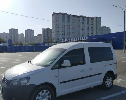 Белый Фольксваген Кадди, объемом двигателя 1.98 л и пробегом 245 тыс. км за 7999 $, фото 1 на Automoto.ua