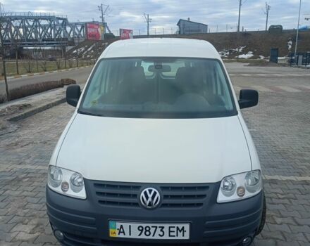 Белый Фольксваген Кадди, объемом двигателя 1.9 л и пробегом 234 тыс. км за 7200 $, фото 1 на Automoto.ua