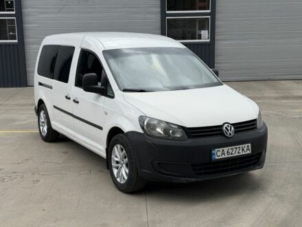 Білий Фольксваген Кадді, об'ємом двигуна 1.6 л та пробігом 190 тис. км за 6500 $, фото 1 на Automoto.ua