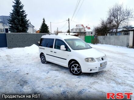 Білий Фольксваген Кадді, об'ємом двигуна 2 л та пробігом 370 тис. км за 5500 $, фото 1 на Automoto.ua