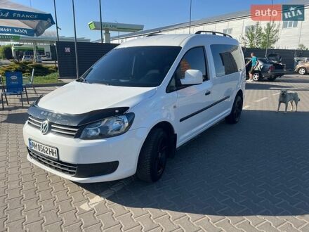 Белый Фольксваген Кадди, объемом двигателя 1.6 л и пробегом 191 тыс. км за 10700 $, фото 1 на Automoto.ua