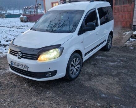 Белый Фольксваген Кадди, объемом двигателя 2 л и пробегом 256 тыс. км за 10676 $, фото 1 на Automoto.ua