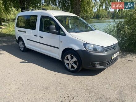 Белый Фольксваген Кадди, объемом двигателя 2 л и пробегом 222 тыс. км за 10900 $, фото 1 на Automoto.ua