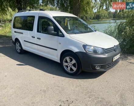 Белый Фольксваген Кадди, объемом двигателя 2 л и пробегом 222 тыс. км за 10900 $, фото 1 на Automoto.ua