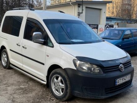 Белый Фольксваген Кадди, объемом двигателя 1.6 л и пробегом 287 тыс. км за 7800 $, фото 1 на Automoto.ua