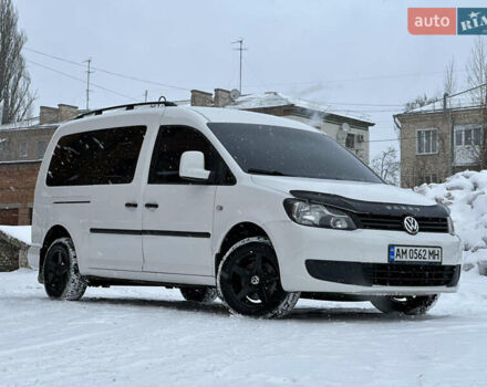 Білий Фольксваген Кадді, об'ємом двигуна 1.6 л та пробігом 190 тис. км за 9950 $, фото 1 на Automoto.ua