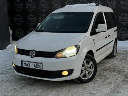 Білий Фольксваген Кадді, об'ємом двигуна 2 л та пробігом 230 тис. км за 8300 $, фото 1 на Automoto.ua