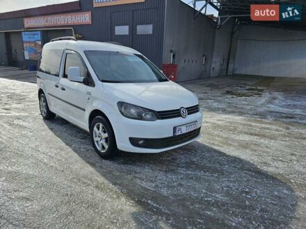 Білий Фольксваген Кадді, об'ємом двигуна 2 л та пробігом 232 тис. км за 9750 $, фото 1 на Automoto.ua
