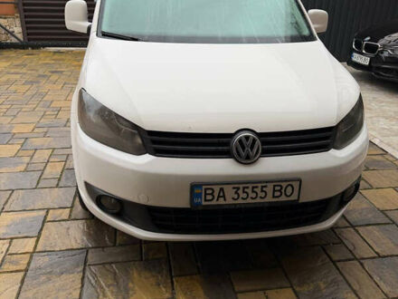 Белый Фольксваген Кадди, объемом двигателя 2 л и пробегом 250 тыс. км за 9500 $, фото 1 на Automoto.ua