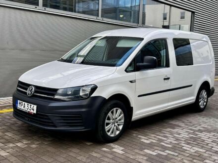 Фольксваген Кадди 2016 в Днепре (Днепропетровске) на Automoto.ua Белый Фольксваген Кадди, объемом двигателя 2 л и пробегом 191 тыс. км за 9000 $, фото 1 на Automoto.ua