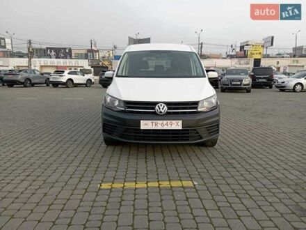 Белый Фольксваген Кадди, объемом двигателя 2 л и пробегом 140 тыс. км за 17900 $, фото 1 на Automoto.ua