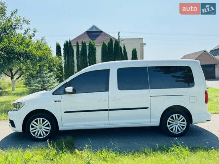 Белый Фольксваген Кадди, объемом двигателя 2 л и пробегом 47 тыс. км за 17500 $, фото 1 на Automoto.ua