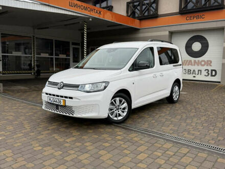 Белый Фольксваген Кадди, объемом двигателя 2 л и пробегом 240 тыс. км за 22500 $, фото 1 на Automoto.ua