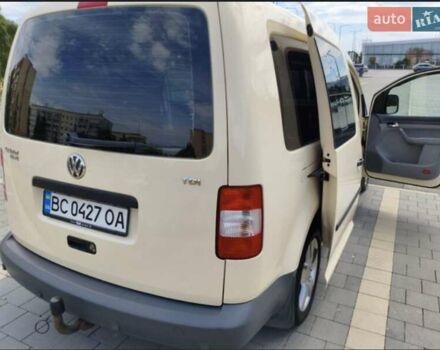 Бежевий Фольксваген Кадді, об'ємом двигуна 1.9 л та пробігом 326 тис. км за 8500 $, фото 3 на Automoto.ua