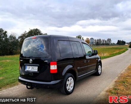 Черный Фольксваген Кадди, объемом двигателя 1.9 л и пробегом 201 тыс. км за 2100 $, фото 2 на Automoto.ua