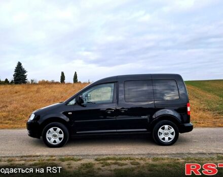 Черный Фольксваген Кадди, объемом двигателя 1.9 л и пробегом 201 тыс. км за 2100 $, фото 4 на Automoto.ua