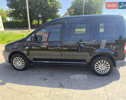 Черный Фольксваген Кадди, объемом двигателя 1.9 л и пробегом 356 тыс. км за 4700 $, фото 4 на Automoto.ua