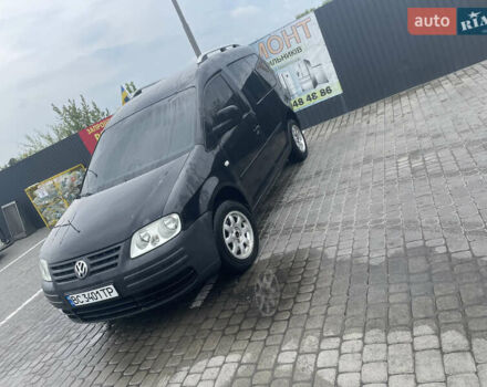 Черный Фольксваген Кадди, объемом двигателя 1.9 л и пробегом 361 тыс. км за 6250 $, фото 1 на Automoto.ua
