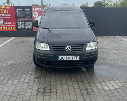 Черный Фольксваген Кадди, объемом двигателя 1.9 л и пробегом 361 тыс. км за 6250 $, фото 2 на Automoto.ua