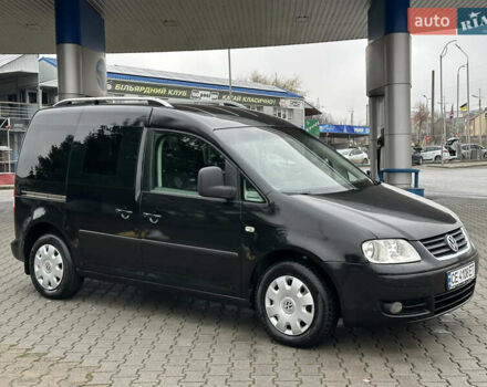 Черный Фольксваген Кадди, объемом двигателя 1.9 л и пробегом 285 тыс. км за 5900 $, фото 1 на Automoto.ua