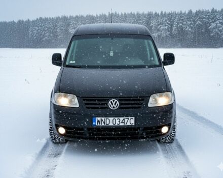 Черный Фольксваген Кадди, объемом двигателя 1.9 л и пробегом 299 тыс. км за 3350 $, фото 2 на Automoto.ua