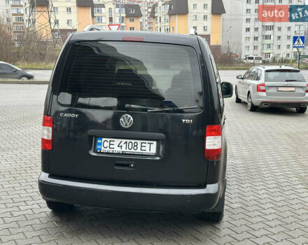 Черный Фольксваген Кадди, объемом двигателя 1.9 л и пробегом 285 тыс. км за 5900 $, фото 5 на Automoto.ua