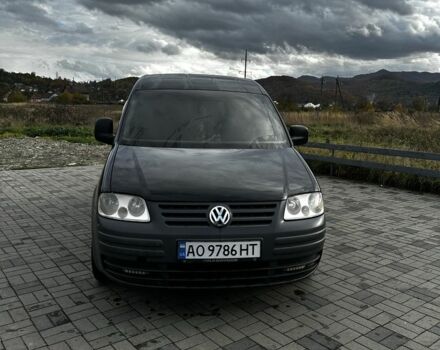 Черный Фольксваген Кадди, объемом двигателя 2 л и пробегом 428 тыс. км за 4300 $, фото 1 на Automoto.ua
