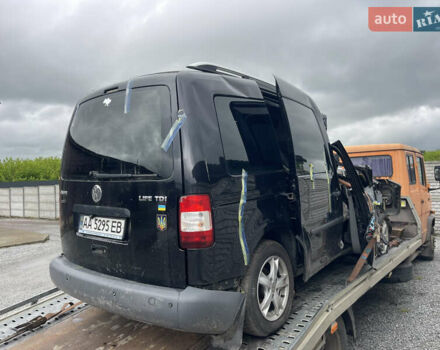 Черный Фольксваген Кадди, объемом двигателя 1.9 л и пробегом 175 тыс. км за 1600 $, фото 3 на Automoto.ua