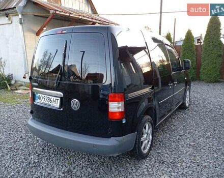 Черный Фольксваген Кадди, объемом двигателя 2 л и пробегом 438 тыс. км за 5500 $, фото 4 на Automoto.ua