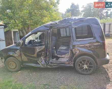Черный Фольксваген Кадди, объемом двигателя 1.9 л и пробегом 265 тыс. км за 4200 $, фото 6 на Automoto.ua
