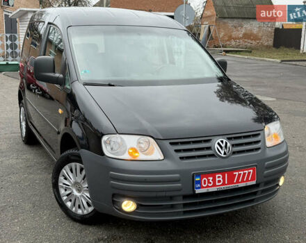 Черный Фольксваген Кадди, объемом двигателя 1.6 л и пробегом 233 тыс. км за 7650 $, фото 7 на Automoto.ua