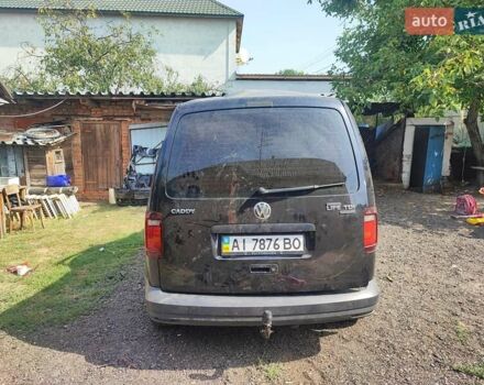 Черный Фольксваген Кадди, объемом двигателя 1.9 л и пробегом 265 тыс. км за 4200 $, фото 1 на Automoto.ua