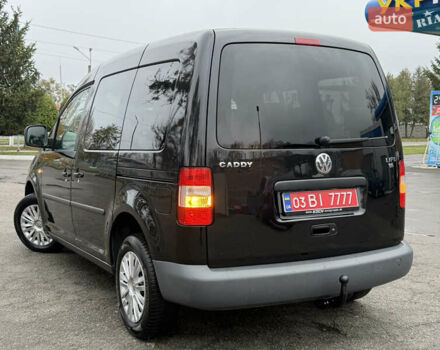 Черный Фольксваген Кадди, объемом двигателя 1.6 л и пробегом 233 тыс. км за 7650 $, фото 2 на Automoto.ua