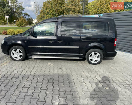 Черный Фольксваген Кадди, объемом двигателя 1.9 л и пробегом 260 тыс. км за 9100 $, фото 4 на Automoto.ua