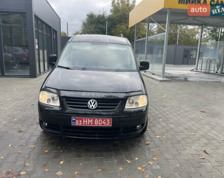 Черный Фольксваген Кадди, объемом двигателя 1.9 л и пробегом 260 тыс. км за 9100 $, фото 14 на Automoto.ua