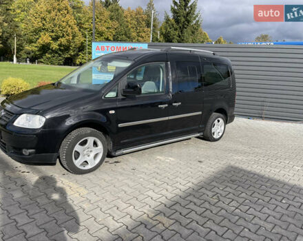 Черный Фольксваген Кадди, объемом двигателя 1.9 л и пробегом 260 тыс. км за 9100 $, фото 3 на Automoto.ua